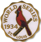Cardinals 1934 World Series Patch